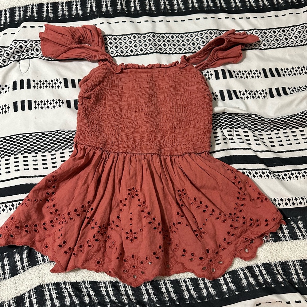 Rusty red tank top